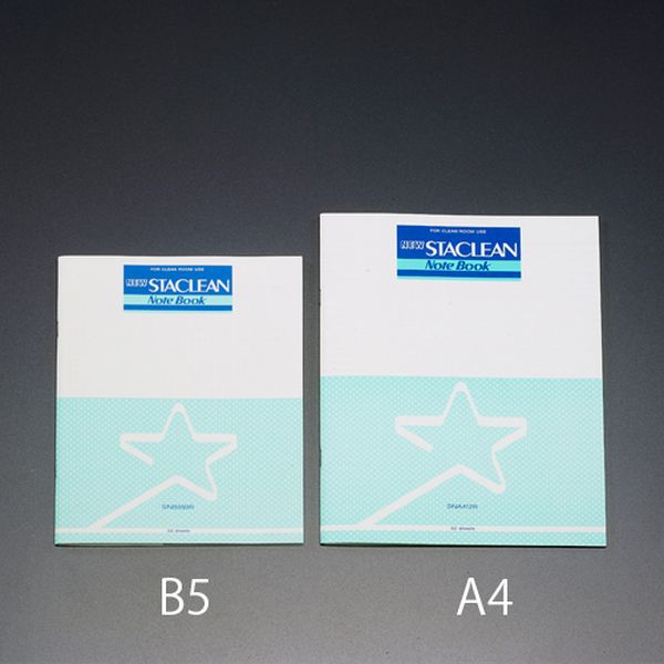 【メーカー在庫あり】 エスコ ESCO 方眼B5ノート(クリーンルーム用/32枚/10 EA762GC-151 JP店