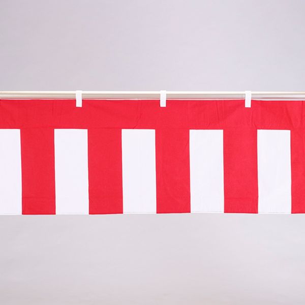 【メーカー在庫あり】 エスコ ESCO 9000x1800mm[5間] 紅白幕(綿) EA983JP-4 JP店 14,830円