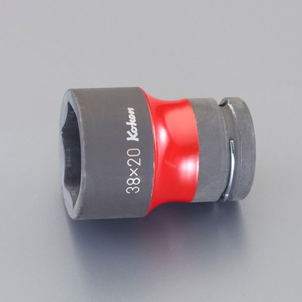 【メーカー在庫あり】 エスコ ESCO 3/4インチDR/38x20mm リアホイールナットソケット(薄肉) 000012326871 JP店