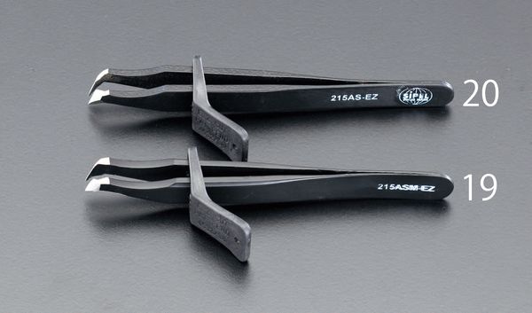 【メーカー在庫あり】 エスコ ESCO 115mm カッティングピンセット(カーボン S製) 000012047120 JP店