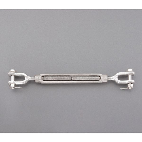 【メーカー在庫あり】 エスコ ESCO 25.4mm ターンバックル(Jaw&Jaw/ステンレス製) 000012334061 JP店|株式会社ヒロチー商事 店