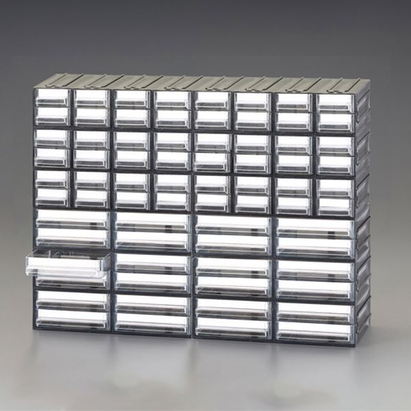 【製造業者店卸し資産あり】 エスコ ESCO 450x133x338粍/8列12段 かかわり合い納める(抽き出し) 000012334331 JP店 収納・保管用品-DIY・工具-花・ガーデン・DIY
