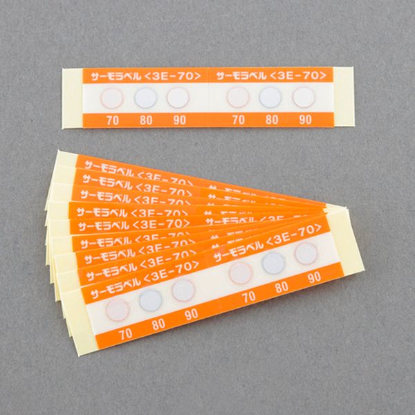 【メーカー在庫あり】 エスコ ESCO 60, 70, 80℃ 示温材(サーモラベル/20枚) 000012334620 JP店