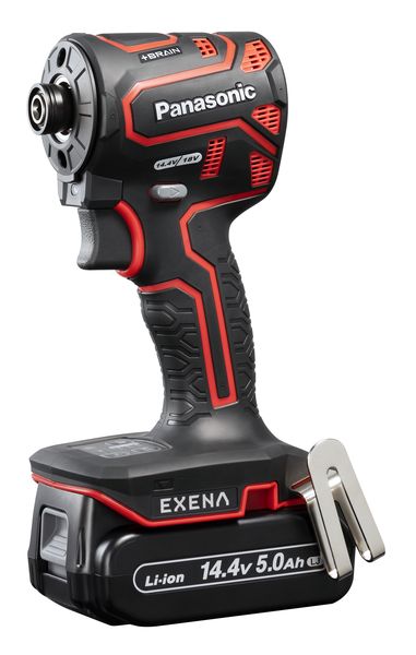 【メーカー在庫あり】 エスコ ESCO DC14.4V/5.0Ah インパクトドライバー(赤/充電式) 000012346970 JP店