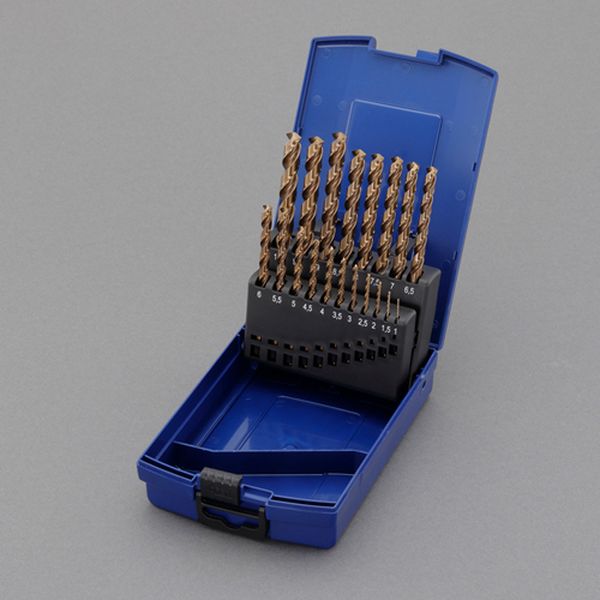 【メーカー在庫あり】 エスコ ESCO 1.0-10.0mm/ 19本組 ストレートドリル(Co-HSS) 000012339611 JP店|株式会社ヒロチー商事 店
