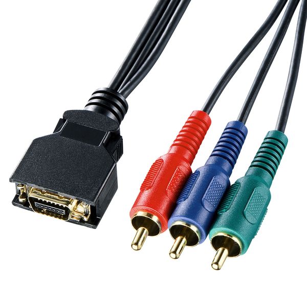 【メーカー在庫あり】 エスコ ESCO 3.0m Ｄ端子xコンポーネント端子ケーブル 000012341389 JP店