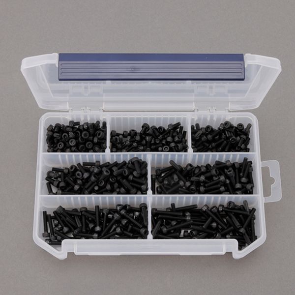 【メーカー在庫あり】 エスコ ESCO M4 六角穴付ボルトセット(ステンレス/黒) 000012343402 JP店