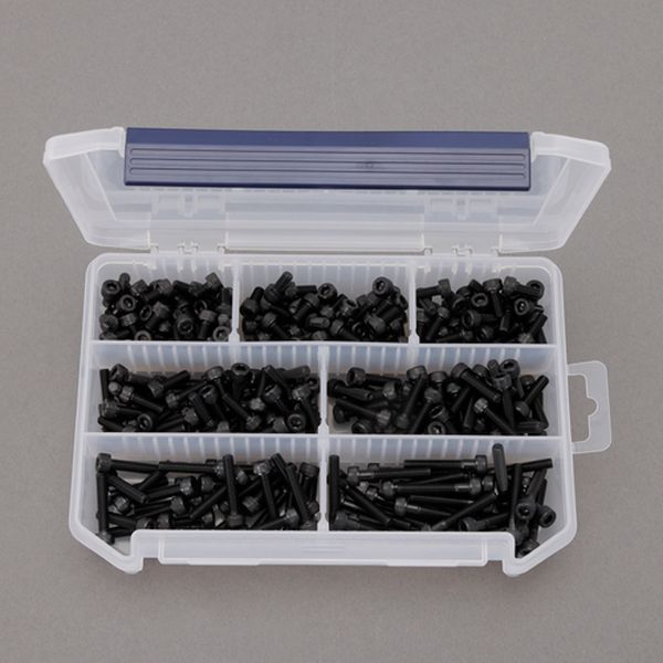 【メーカー在庫あり】 エスコ ESCO M5 六角穴付ボルトセット(ステンレス/黒) 000012343403 JP店