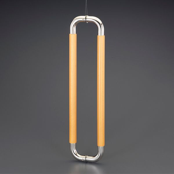 【メーカー在庫あり】 エスコ ESCO φ30mm/70x600mm O型ハンドル(鏡面/ライトオーク) 000012344196 JP店｜株式会社ヒロチー商事 店