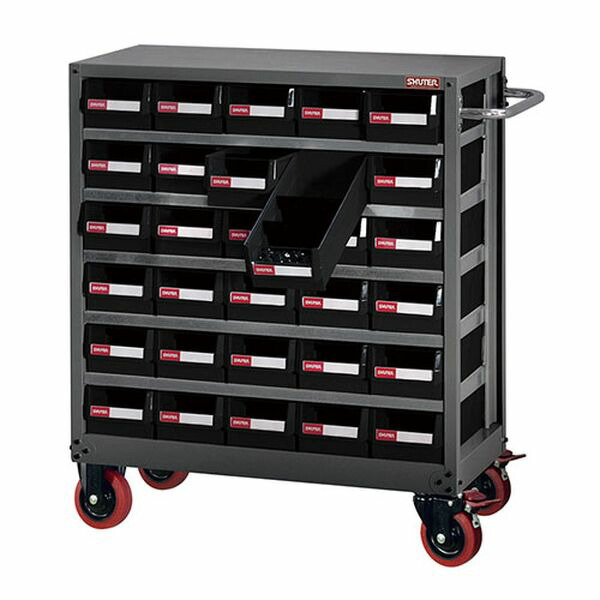 【製造会社店卸し資産あり】 エスコ ESCO 880x400x880粍/5列 6段 部分品押し入れ 000012327214 JP店