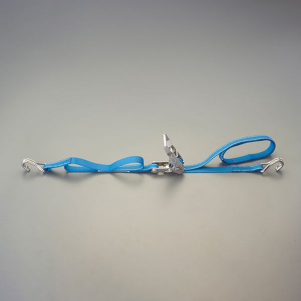 【メーカー在庫あり】 エスコ ESCO 25mmx 5.0m/ 254kg ベルト荷締機(両端フック/SUS 000012345374 JP店
