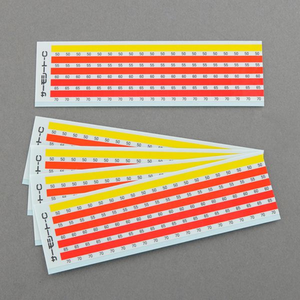 【メーカー在庫あり】 エスコ ESCO 50, 55, 60, 65, 70℃示温材(サーモシート/100枚 000012334656 JP店｜株式会社ヒロチー商事 店
