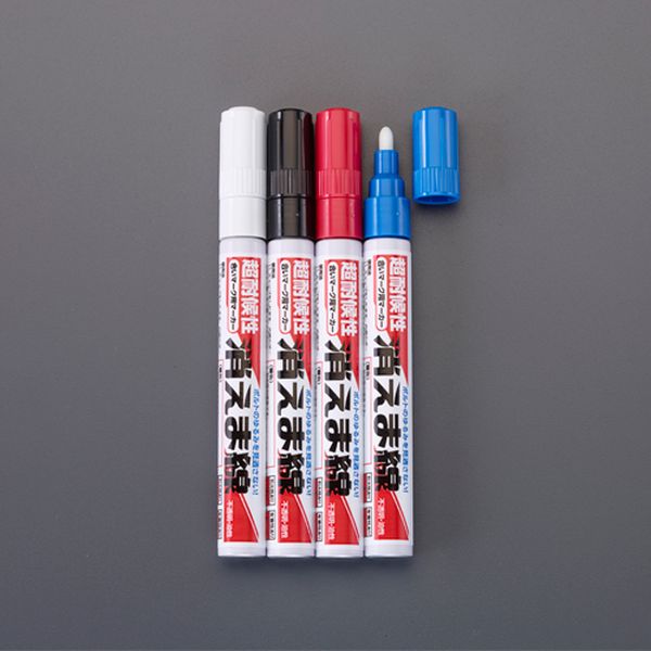 【メーカー在庫あり】 エスコ ESCO ４本組 油性耐候マーカーセット(合いマーク用) 000012341548 JP店