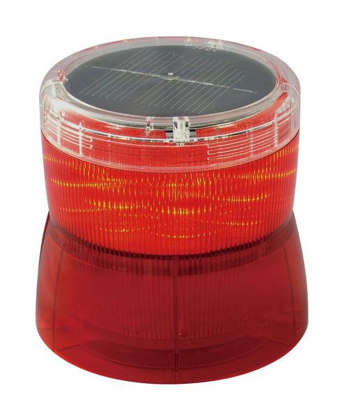 【製造業者店卸し資産あり】 エスコ ESCO ソーラー申し受ける式 ＬＥＤ回転させる灯(磁石付/赤) 000012345948 JP店