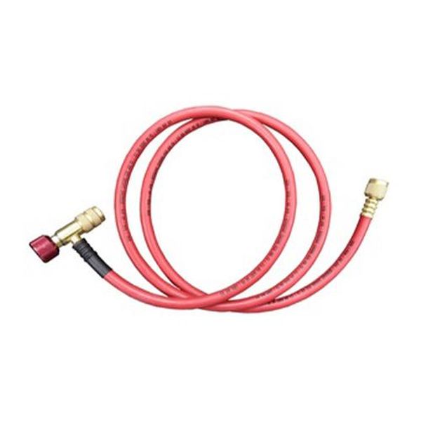 【メーカー在庫あり】 エスコ ESCO 150cm／R32・R410A バルブ付チャージングホース／赤 EA101TB-21 JP店