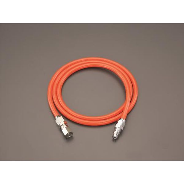 【メーカー在庫あり】 エスコ ESCO 6.5／ 10mmx 5.0m ウレタンホース（プラグ付） EA125S-5 JP店
