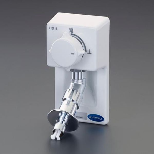 【メーカー在庫あり】 エスコ ESCO 80x150x 36mm 洗濯機用水栓（緊急止水弁付） EA468CF-73 JP店