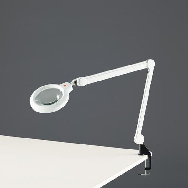 【メーカー在庫あり】 エスコ ESCO x1.75／φ120mm 拡大鏡（LED照明付） EA756TB-7 JP店｜詳細画像