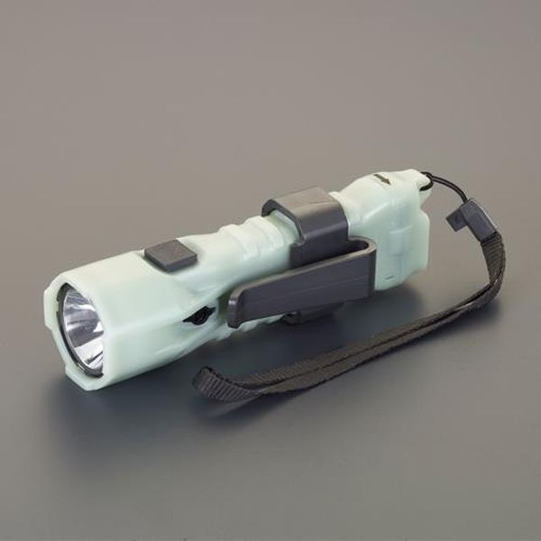 【製造業者店卸し資産あり】 エスコ ESCO ［単3x3本］ 閃光電球ともし火／LED（防爆構造／蓄光） EA758WE-43 JP店