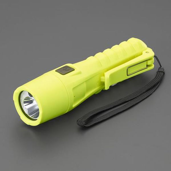 【製造業者店卸し資産あり】 エスコ ESCO ［単3x3本］ 閃光電球ともし火／LED（防爆構造／黄） EA758WE-64 JP店