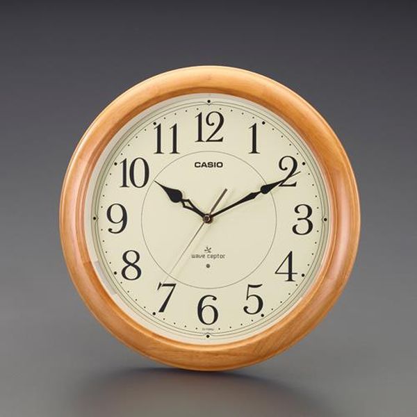 【メーカー在庫あり】 エスコ ESCO φ340mm ［電波］掛時計 EA798CD-6B JP店｜株式会社ヒロチー商事 店