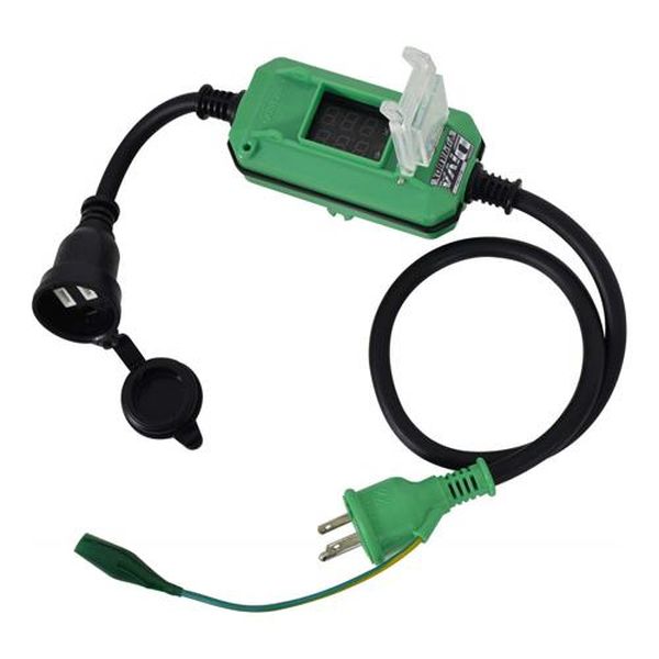 【メーカー在庫あり】 エスコ ESCO AC125V／15A／0.9 m 延長コード（防雨型／メーター付） EA815G-56 JP店