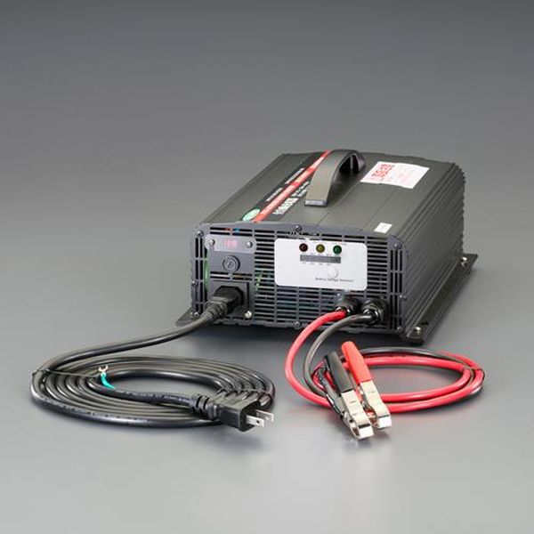 【メーカー在庫あり】 エスコ ESCO AC100－200V／30－450Ah 自動充電器 EA815YA-71 JP店