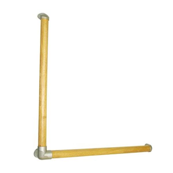【メーカー在庫あり】 エスコ ESCO φ35x 600mm 木製手すり（L型） EA951EL-7 JP店