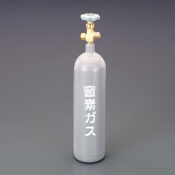 【メーカー在庫あり】 エスコ ESCO 2.1L 窒素ボンベ (容器のみ) EA301-1A JP店