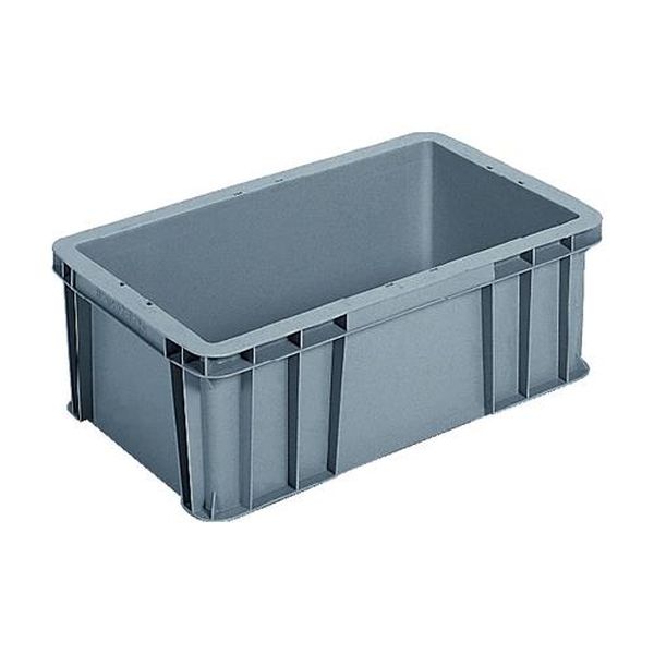 【メーカー在庫あり】 エスコ ESCO 630x390x225mm/39.9L コンテナ (グレー) EA506AF-242 JP店