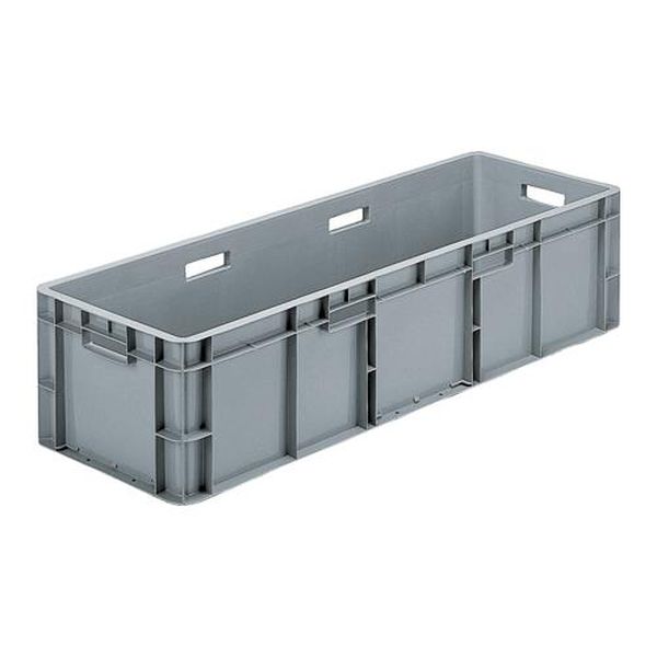 【メーカー在庫あり】 エスコ ESCO 1005x335x241mm/65.4L 軽量コンテナ (ライトグレー) EA506AF-314 JP店