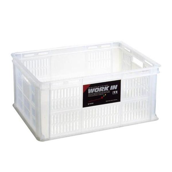 【メーカー在庫あり】 エスコ ESCO 586x435x256mm/52L 収納コンテナ (B3/6個) EA506MD-2BA JP店