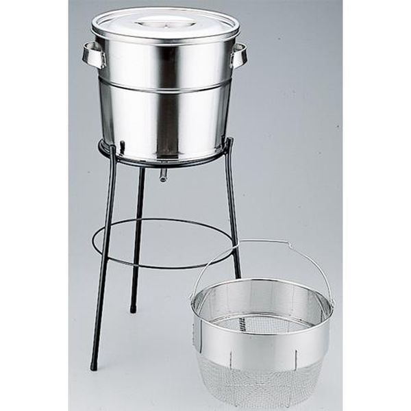 【メーカー在庫あり】 エスコ ESCO φ300x260mm/13L タンク (カゴ・スタンド付/ステンレス製) EA508SF-41 JP店｜株式会社ヒロチー商事 店