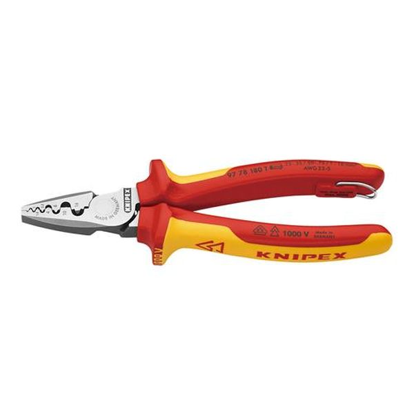 【メーカー在庫あり】 エスコ ESCO 0.25-16.0mm2 圧着ペンチ (絶縁/フェルール端子用) EA538KC-181 JP店