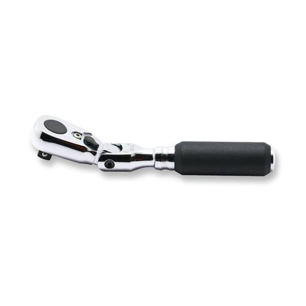 【メーカー在庫あり】 エスコ ESCO 1/4インチDR ラチェットハンドル (首振/Z-EAL) EA619LG-2A JP店