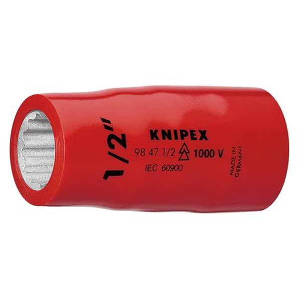 【メーカー在庫あり】 エスコ ESCO 1/2インチDRx1インチ 絶縁ソケット (十二角) EA640LF-117 JP店