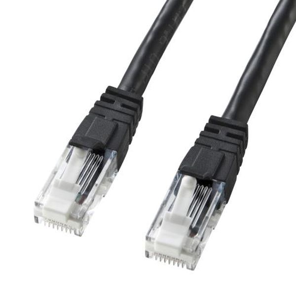 【メーカー在庫あり】 エスコ ESCO 20 m LANケーブル (CAT6/つめ折れ防止/ブラック) EA764BB-239A JP店