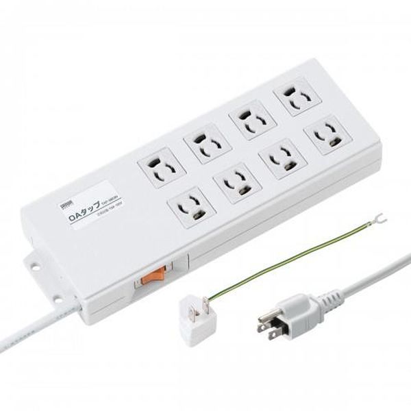 【メーカー在庫あり】 エスコ ESCO 2m/8口3P タップ (ノイズフィルタ/一括スイッチ/BOX型) EA815GM-339 JP店