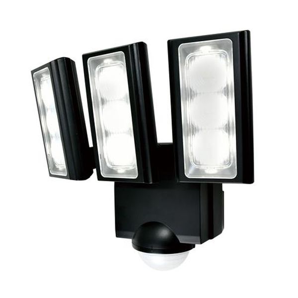 【メーカー在庫あり】 エスコ ESCO 3灯 LEDセンサーライト (単1x3本) EA864CB-31A JP店