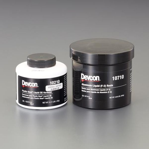 【メーカー在庫あり】 エスコ ESCO 450g セット アルミ補修パテ EA934DC-4 JP店