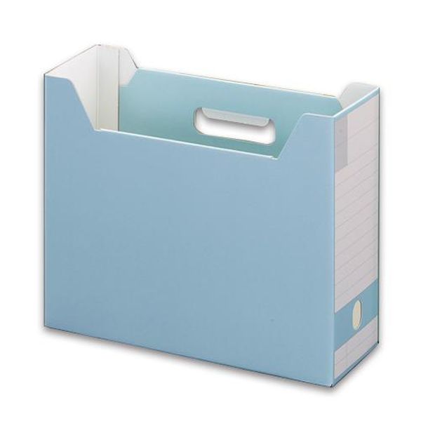 【メーカー在庫あり】 エスコ ESCO 316x102x260mm ファイルスタンド (ブルー/10個) EA954TE-166 JP店