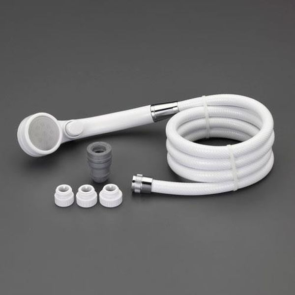 【メーカー在庫あり】 エスコ ESCO G1/2x1.6m シャワーホースセット(ストップ付) EA468BX-8B JP店