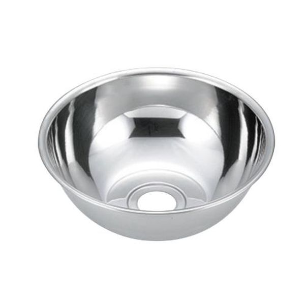 【メーカー在庫あり】 エスコ ESCO φ385x152mm 丸型シンク(ステンレス製) EA468EA-4B JP店