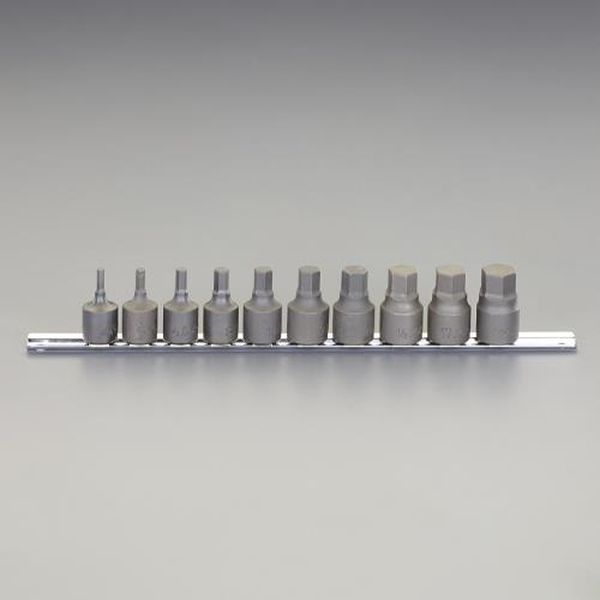 【メーカー在庫あり】 エスコ ESCO 1/2インチDR/ 4-19mm [INHEX]ソケットセット EA618CR-100A JP店