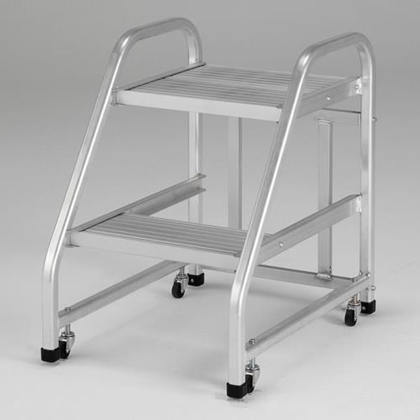 【メーカー在庫あり】 エスコ ESCO 456x400mmx0.60m/2段 作業台(バネ付キャスター付) EA903AK-60B JP店