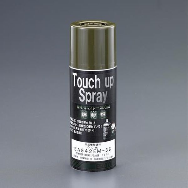 【メーカー在庫あり】 エスコ ESCO 300ml エナメルスプレー(OD色/3分ツヤ/陸・海用)(48本 EA942EM-836 JP店｜株式会社ヒロチー商事 店