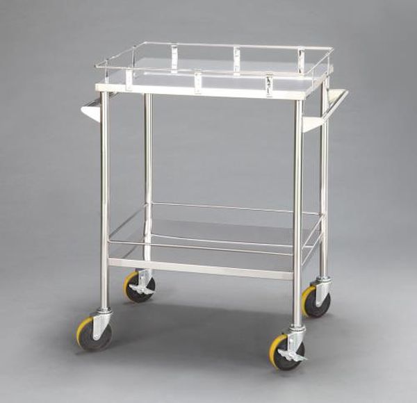【メーカー在庫あり】 エスコ ESCO 600x450x860mm/16kg ワゴン(ステンレス製) EA956MD-1A JP店