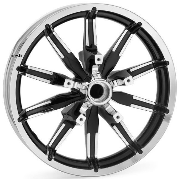 ハーレー純正 17インチ・フロントホイール インペラー 09年以降 FLH コントラストクローム 43300386 JP店