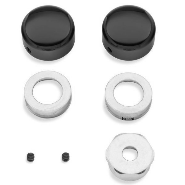 ハーレー純正 リアアクスルナットカバー 09年-11年 FXCW グロスブラックビレット 43000052 JP店｜株式会社ヒロチー商事 店