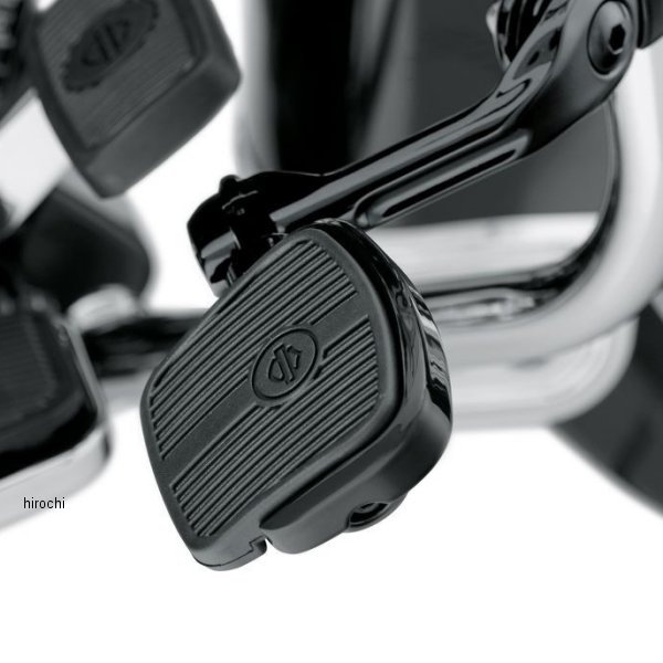 ハーレー純正　ミニフットボードキットラージ ・4インチ グロスブラック 楽天市場】ミニフットボードキット ラージ・4インチ/グロスブラック